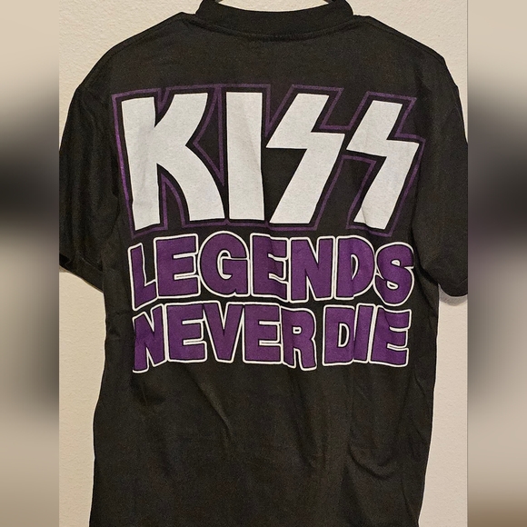 KISS Band Fairwell Tour Single Stitched T-shirt - Picture 2 of 7